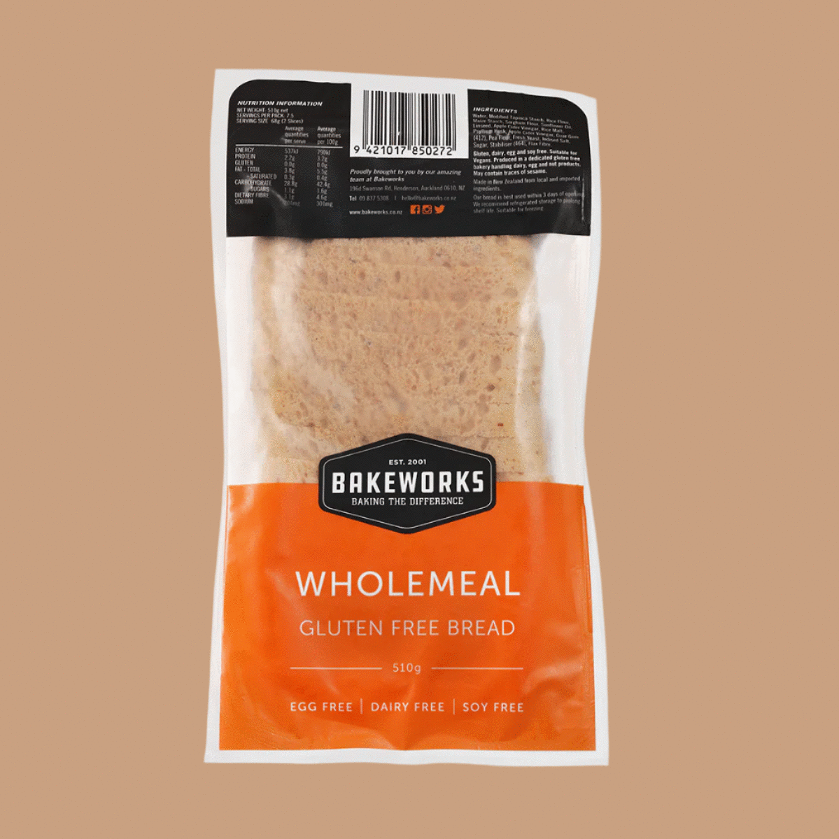 Wholemeal Bread 510g